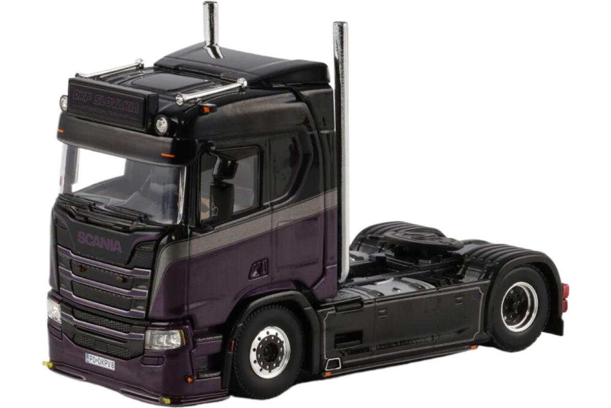 DKP Slovakia Scania R Normal CR20N 4x2 貨物自動車 / WSI 1/50 作り上げる機械類ひな形 工事鉄道車両