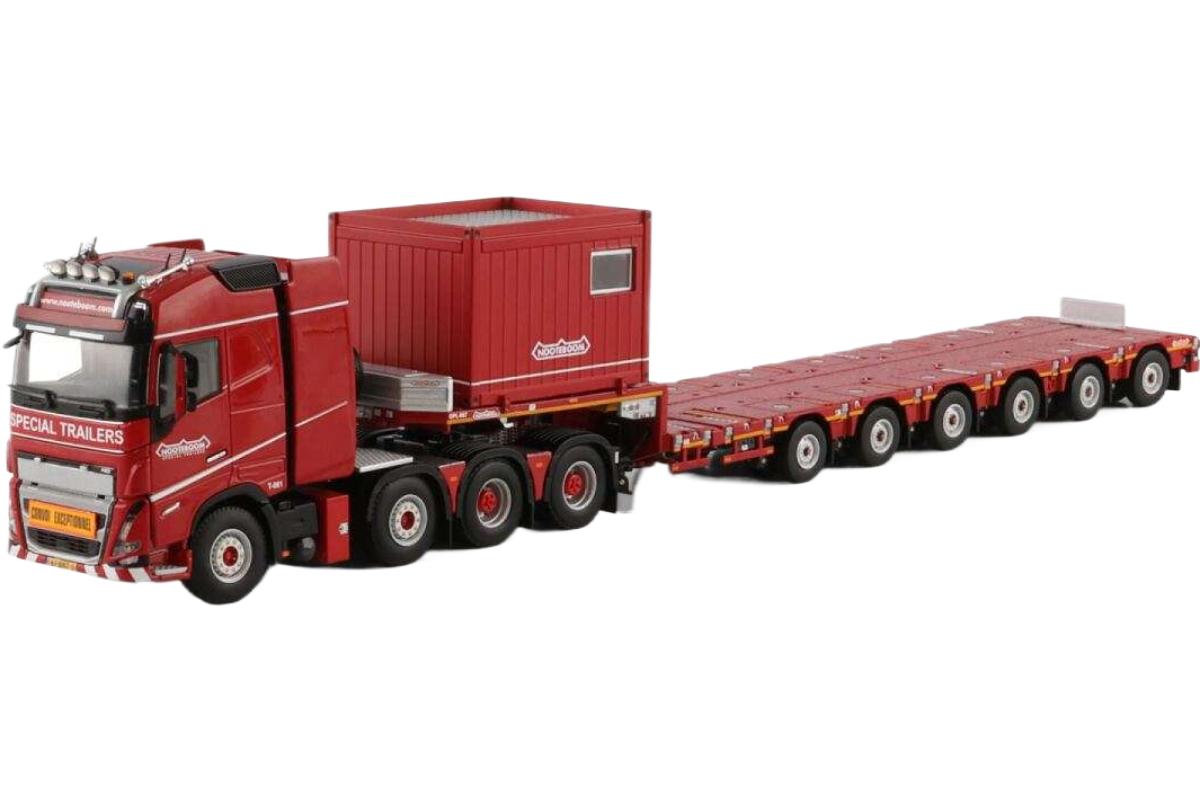 Nooteboom Red Line Volvo FH5 Globetrotter トラクタ / WSI 1/50 建設機械模型 工事車両|ラストホビー