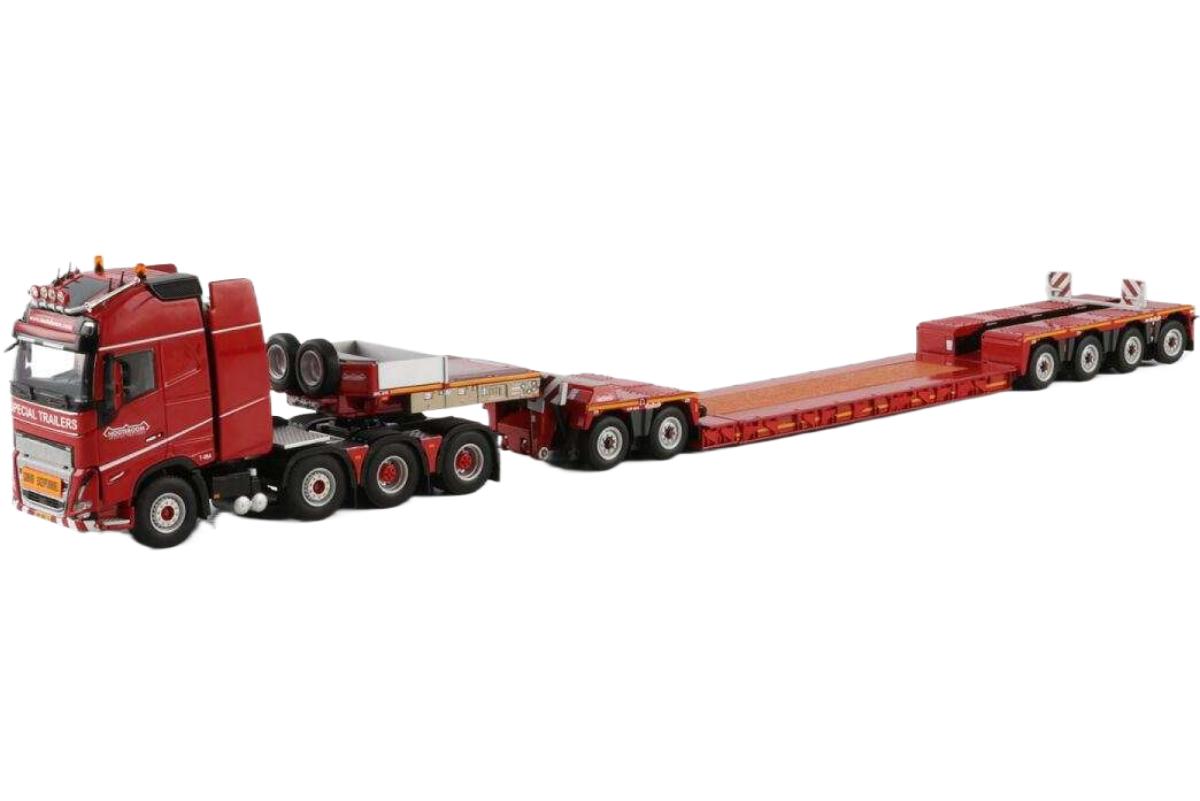 Nooteboom Red Line Volvo FH5 Globetrotter トラクタ / WSI 1/50 建設機械模型 工事車両