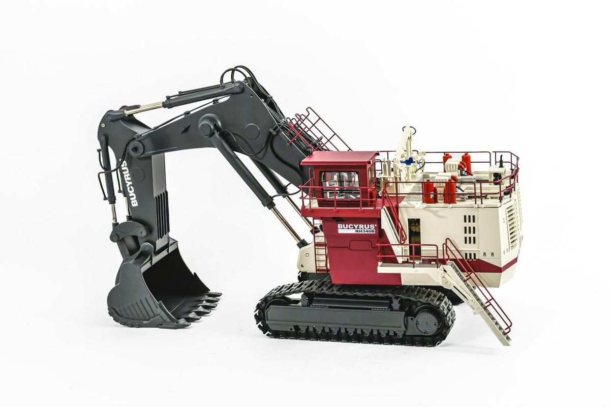 【予約】2026年発売予定 BUCYRUS Excavator油圧ショベル RH340B Backhoeバックホー / BYMO 1/50 建設機械 模型