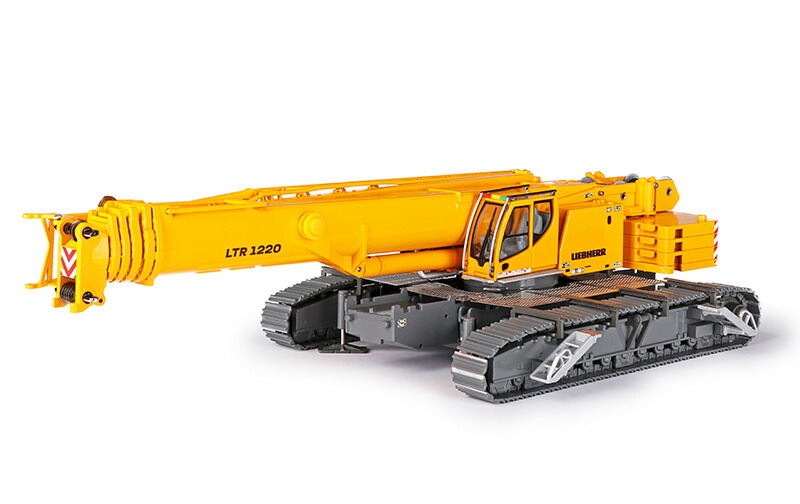 Liebherr LTR 1220 テレスコピック クローラークレーン / CONRAD 1/50 築き上げる機械類ひな型 工事鉄道車両
