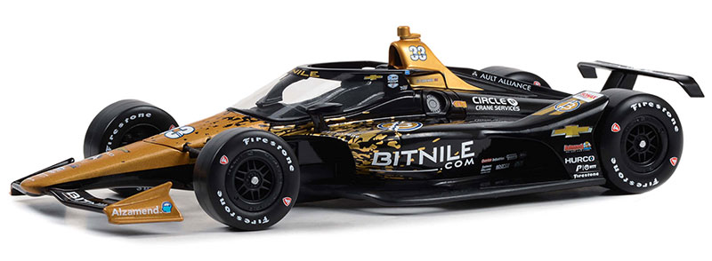 #33 Ed Carpenter 2023 NTT IndyCar Ed Carpenter Racing Bitnile ミニカー / GREENLIGHT 1/18