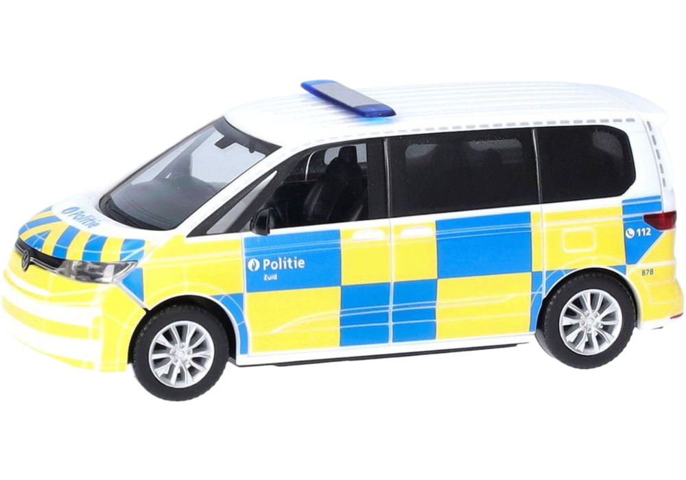 Politie Police Volkswagen Multivan / Herpa 1/87 ミニカー