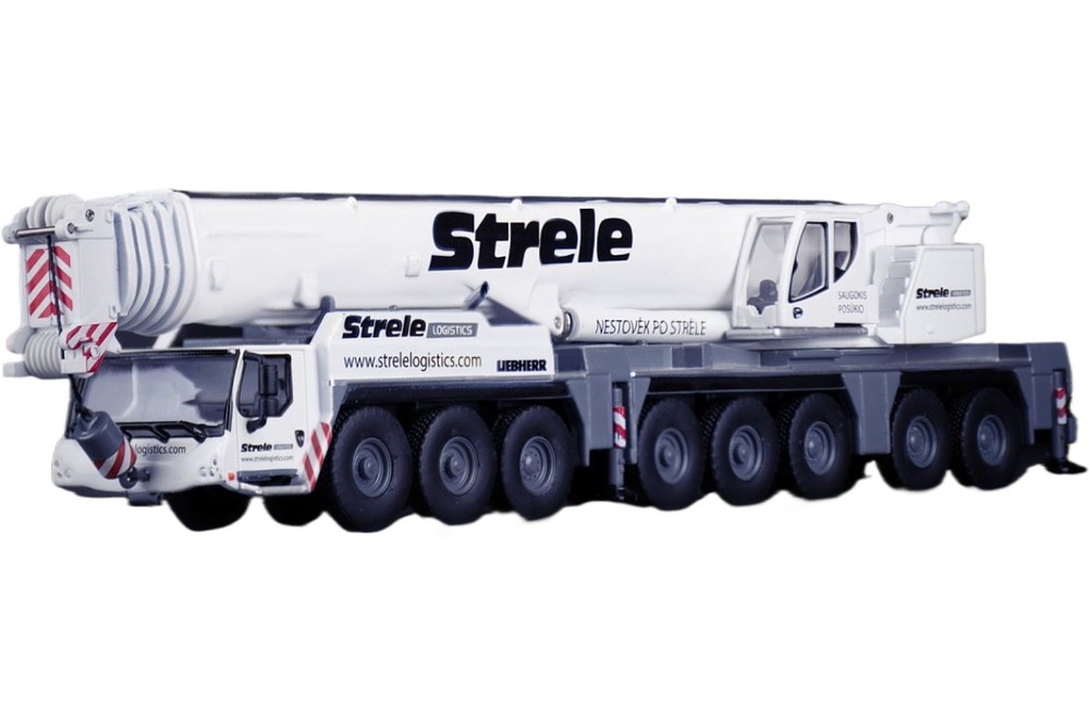 Strele Logistics Liebherr LTM 1450 8.1 / IMC 1/87 建設機械模型 工事車両