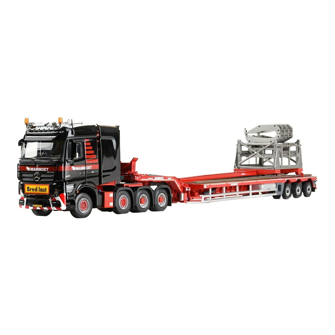 Mammoet メルセデス・ベンツ Actros 8x4 Nooteboom スーパーウィングキャリア トレーラー / IMC 1/50 ミニカー トラック模型｜ラストホビー 56,160円