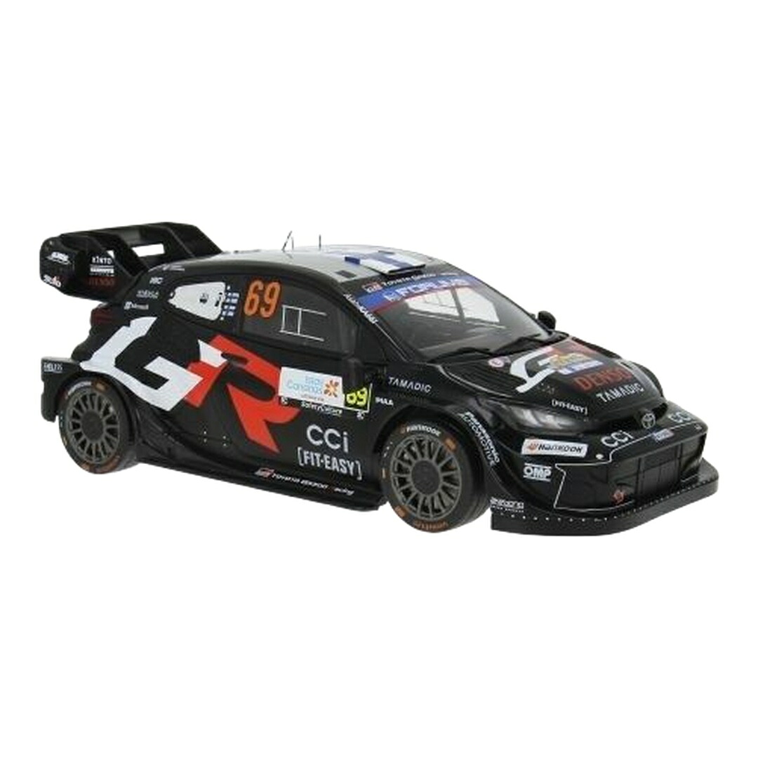 トヨタ GR ヤリス ラリー1 No.69 ラリー・イスラス・カナリアス / IXO 1/18 ミニカー