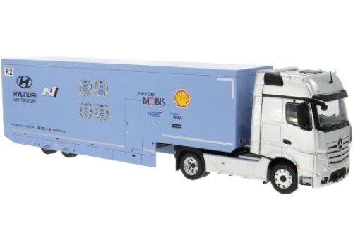 Mercedes Actros MP4 2024 Hyundai Motorsport トラクタ / IXO 1/43 建設機械模型 工事車両｜ラストホビー