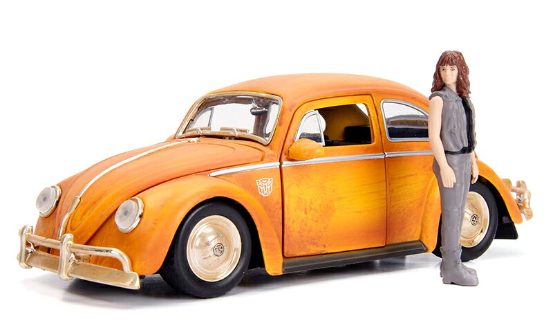 バンブルビー Volkswagen Beetle チャーリー フィギュア付き バンブルビー (2018) ミニカー / JADA 1/24｜ラストホビー