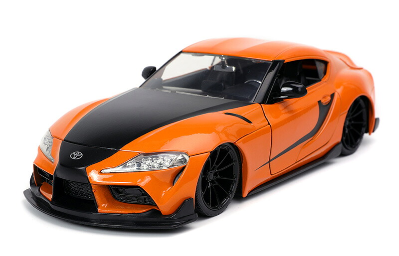 2020 Toyota Supra オレンジ ワイルドスピード/ジェットブレイク (2021) ミニカー / JADA 1/24