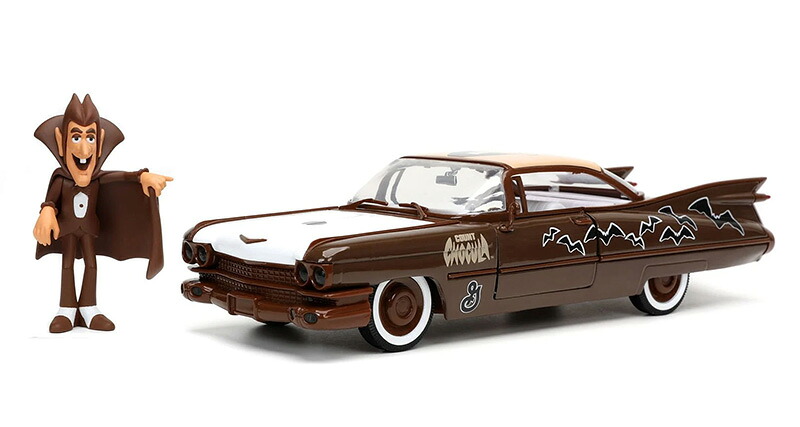 1959 Cadillac Coup deVille カウントチョキュラ フィギュア付き ミニカー / JADA 1/24|ラストホビー
