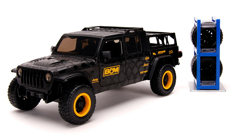B\u0026M 2020 Jeep Gladiator 替え車輪付き添い人 Just Trucks ミニカー / JADA 1/24 ミニカー・トイカー-車-乗り物のおもちゃ