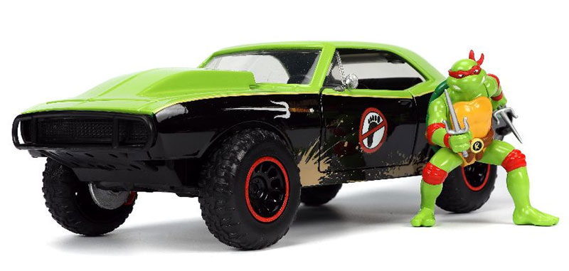 1967 Chevrolet Camaro ラファエロ フィギュア付き ミニカー / JADA 1/24|ラストホビー