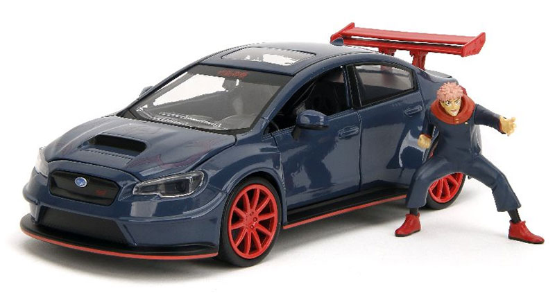 2016 Subaru WRX STI 虎杖悠仁 フィギュア付き ミニカー / JADA 1/24|ラストホビー