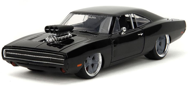 ドミニク 1970 Dodge Charger ミニカー / JADA 1/24