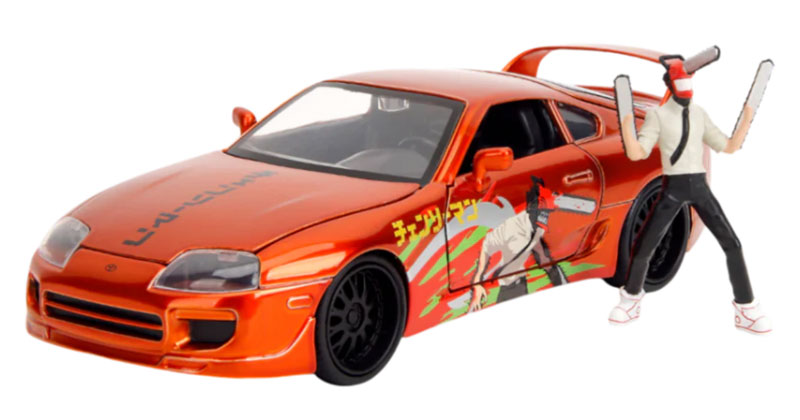 1995 Toyota Supra チェンソーマンフィギュア付き ミニカー / JADA 1/24|ラストホビー