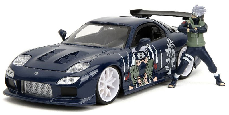 1993 Mazda Rx-7 カカシ フィギュア付き バージョン2 ミニカー / JADA 1/24|ラストホビー