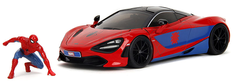 McLaren 720S スパイダーマン フィギュア付き ミニカー / JADA 1/24|ラストホビー
