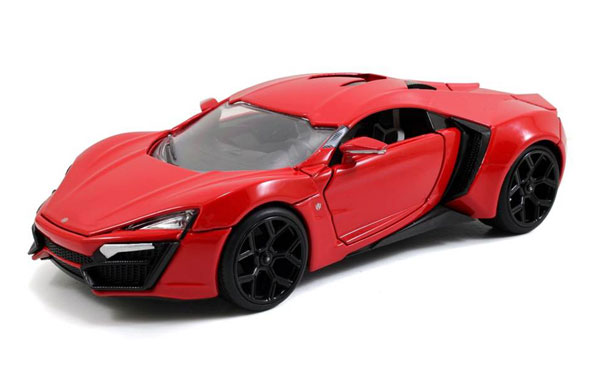 Lykan Hypersport ワイルドスピード SKY MISSION (2015) ミニカー / JADA 1/24｜ラストホビー