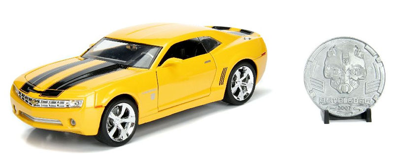 2006 Chevrolet Camaro バンブルビー コイン付き ミニカー / JADA 1/24|ラストホビー
