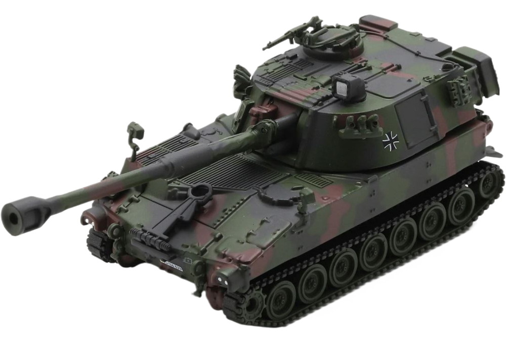 ドイツ軍 M109 G 自走砲 / Schuco 1/87 建設機械模型 工事車両