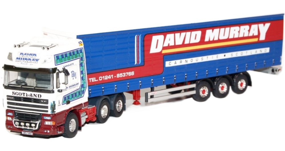 David Murray DAF XF 105 Super Space Cab カーテンサイド セミトレーラー / TEKNO 1/50 建設機械模型 工事車両｜ラストホビー 30,875円