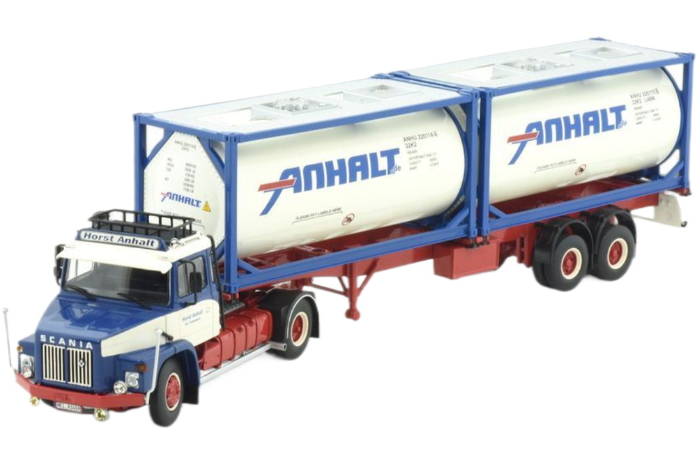 Anhalt Scania 140 Torpedo タンクコンテナトレーラー トレーラー / TEKNO 1/50 建設機械模型 工事車両｜ラストホビー