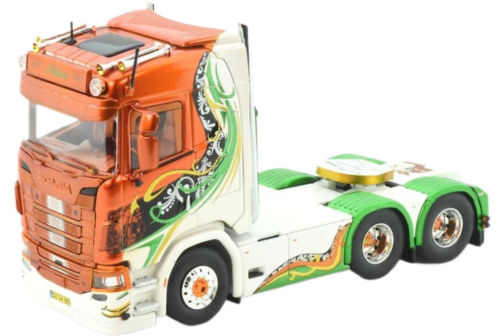 Leif Nielsen Scania Next Gen 660S Highline sleepas / TEKNO 1/50 作り上げる機械類ひな形 工事鉄道車両