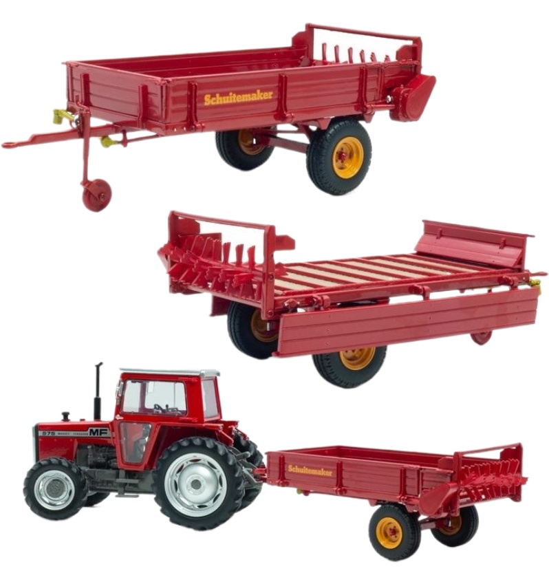 Schuitemaker SMS trailer with spreader / Univrsal Hobbies 1/32 建設機械模型 工事車両｜ラストホビー