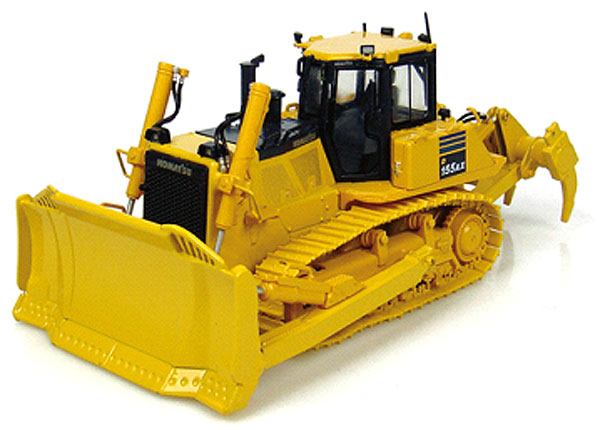 Komatsu D155 AX ブルドーザ バラバラ殺人犯付き添い人 / Univrsal Hobbies 1/50 作り上げる機械類ひな形 工事鉄道車両