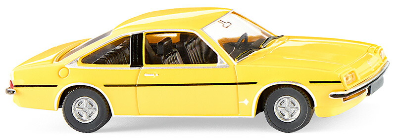 Opel Manta B イエロー ミニカー / WIKING 1/87