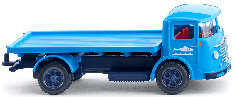 Seefische 1953-55 Bussing 4500 フラットベッドトラック / WIKING 1/87 おもちゃ-ミニカー・トイカー