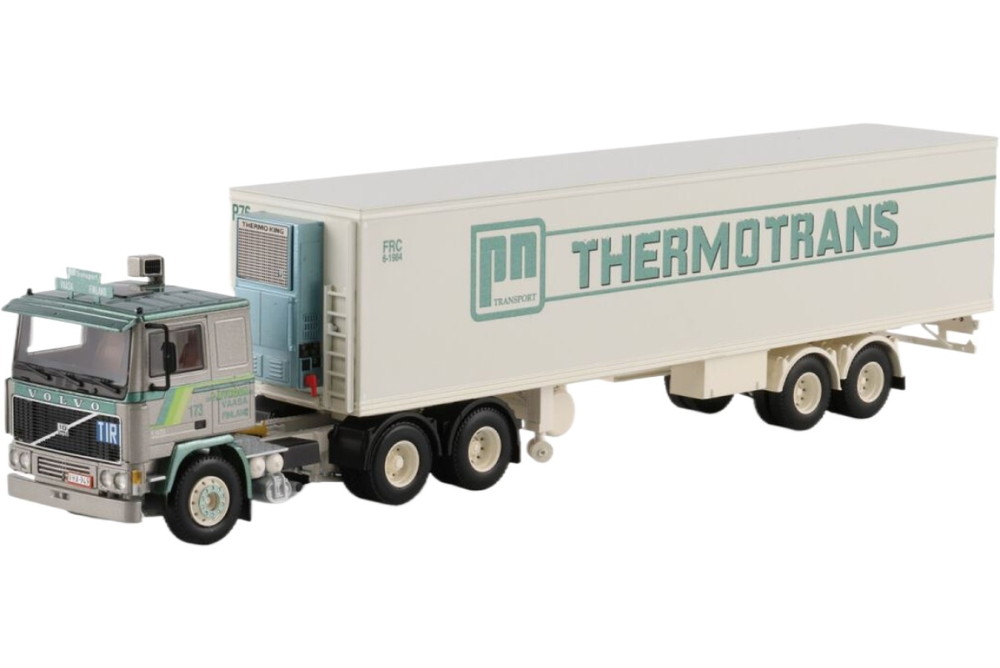 P Nyholm Volvo F12 冷凍セミトレーラー / WSI 1/50 建設機械模型 工事車両|ラストホビー