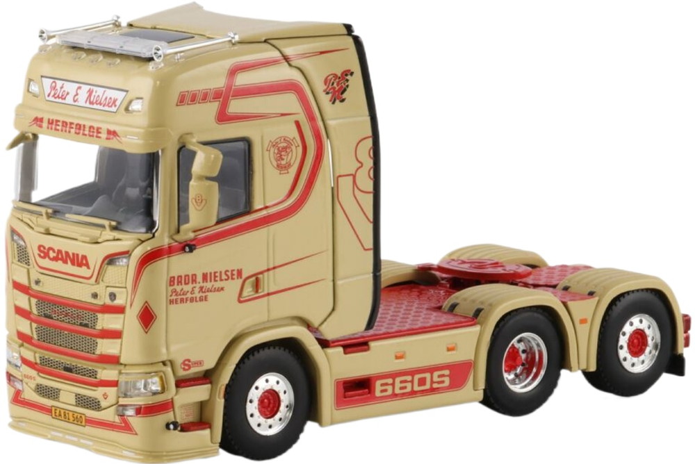Peter R Nielsen Scania S Highline CS20H / WSI 1/50 作り上げる機械類ひな形 工事鉄道車両