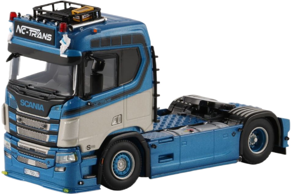 NCTrans Scania R Normal CR20N トラクター / WSI 1/50 作り上げる機械類ひな形 工事鉄道車両