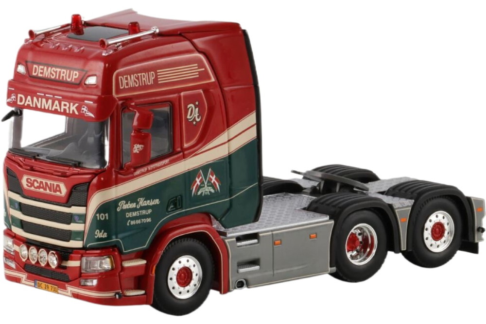 Preben Hansen Scania R Highline CR20H / WSI 1/50 作り上げる機械類ひな形 工事鉄道車両