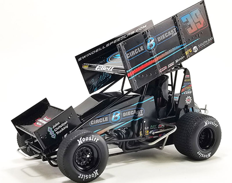 Christopher Bell スプリントカー #39 2022 レースカー 競技車両 模型 ダイキャスト モデル / ACME 1/18 ミニカー 模型|ラストホビー