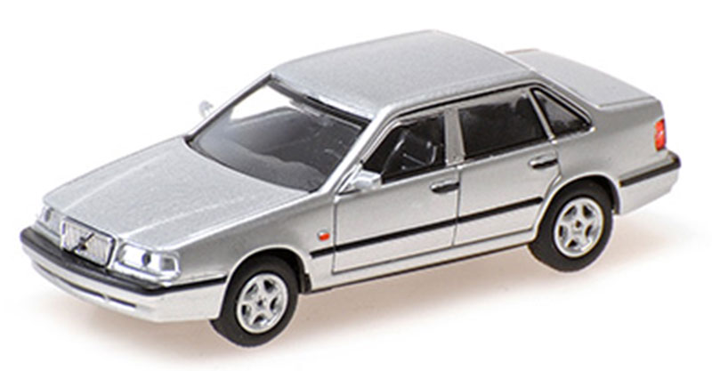 Volvoボルボ 850 サルーン 1994 シルバー セダン 模型 ダイキャスト モデル / MINICHAMPS 1/87 ミニカー 模型