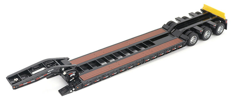 Trail Kingトレールキング 油圧式グースネック ローボーイトレーラー 運搬車 荷台 模型 / Diecast Masters 1/50 ミニカー 模型