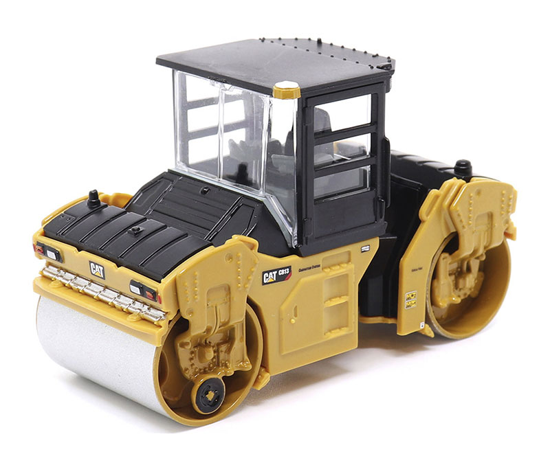 Caterpillarキャタピラー CB-13 タンデム振動ローラー 重機 建設機械 模型 / Diecast Masters 1/64 建設機械模型