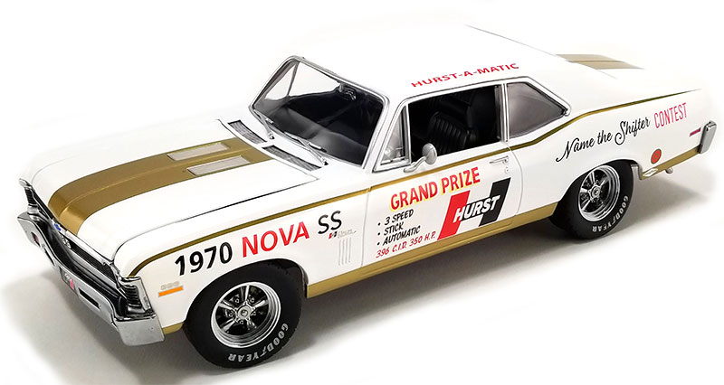Chevroletシボレー ノバ SS 1970 マッスルカー 模型 ダイキャスト モデル / GMP 1/18 ミニカー 模型｜ラストホビー