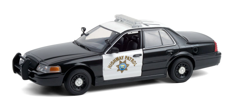 Fordフォード クラウンビクトリア ポリスインターセプター カリフォルニア警察 2008 パトカー / Greenlight 1/24 ミニカー 模型
