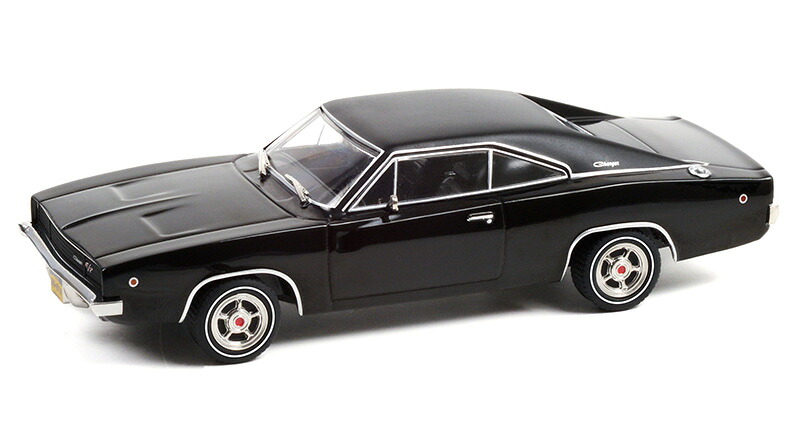 Dodgeダッジ チャージャー R/T 1968 ブラック マッスルカー 模型 ダイキャスト モデル / Greenlight 1/43 ミニカー 模型
