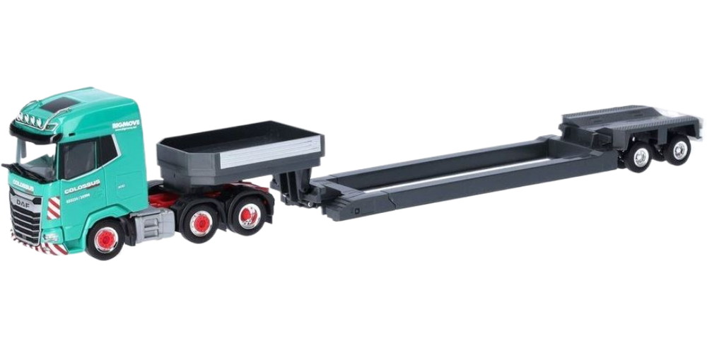 Colossus Logistics DAF XG ローローダー / Herpa 1/87 ミニカー 模型