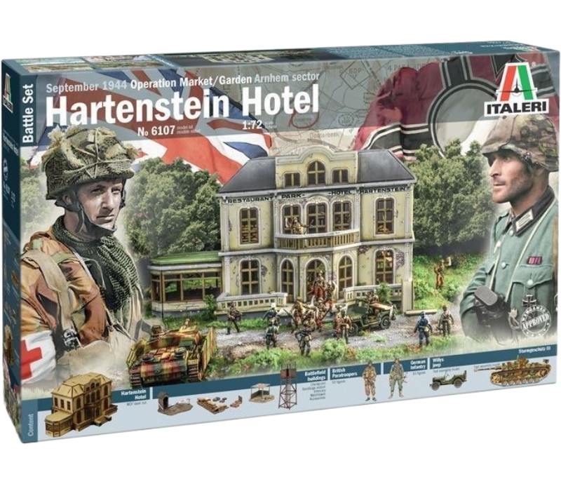 Operation Market Garden ハルテンシュタイン 1944 / ITALERI 1/72 ミニカー 模型