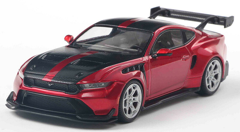 Ford Mustangフォード マスタング GTD 2025 ダークレッド スポーツカー 模型 / IXO 1/43 ミニカー 模型｜ラストホビー