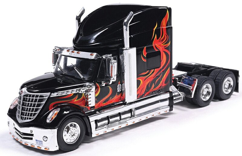 Internationalインターナショナル ロンスター 2010 ブラックフレイム トラック 模型 / IXO 1/64 ミニカー 模型