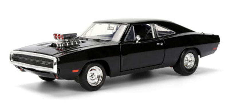 Dodgeダッジ チャージャー R/T 1970 ブラック マッスルカー 模型 モデル / JADA 1/24 ミニカー 模型