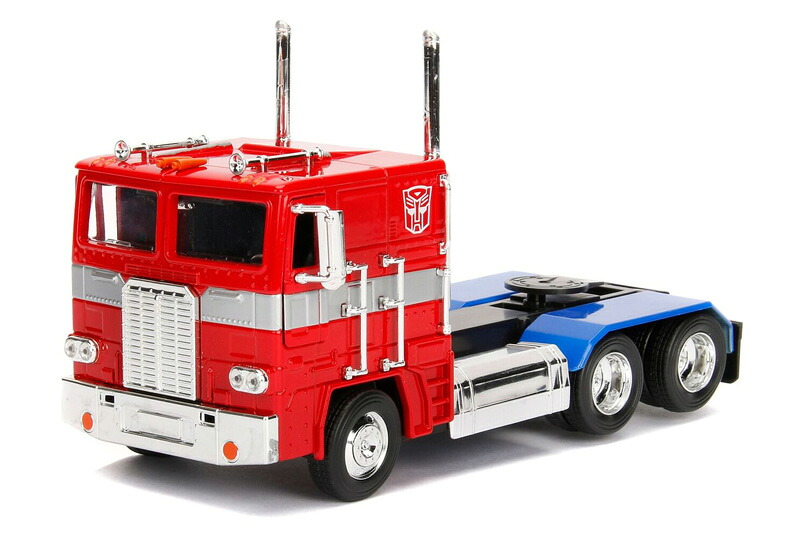 オプティマスプライム オートボット トラクター レッド 劇中車 トラック 模型 / JADA 1/24 ミニカー 模型
