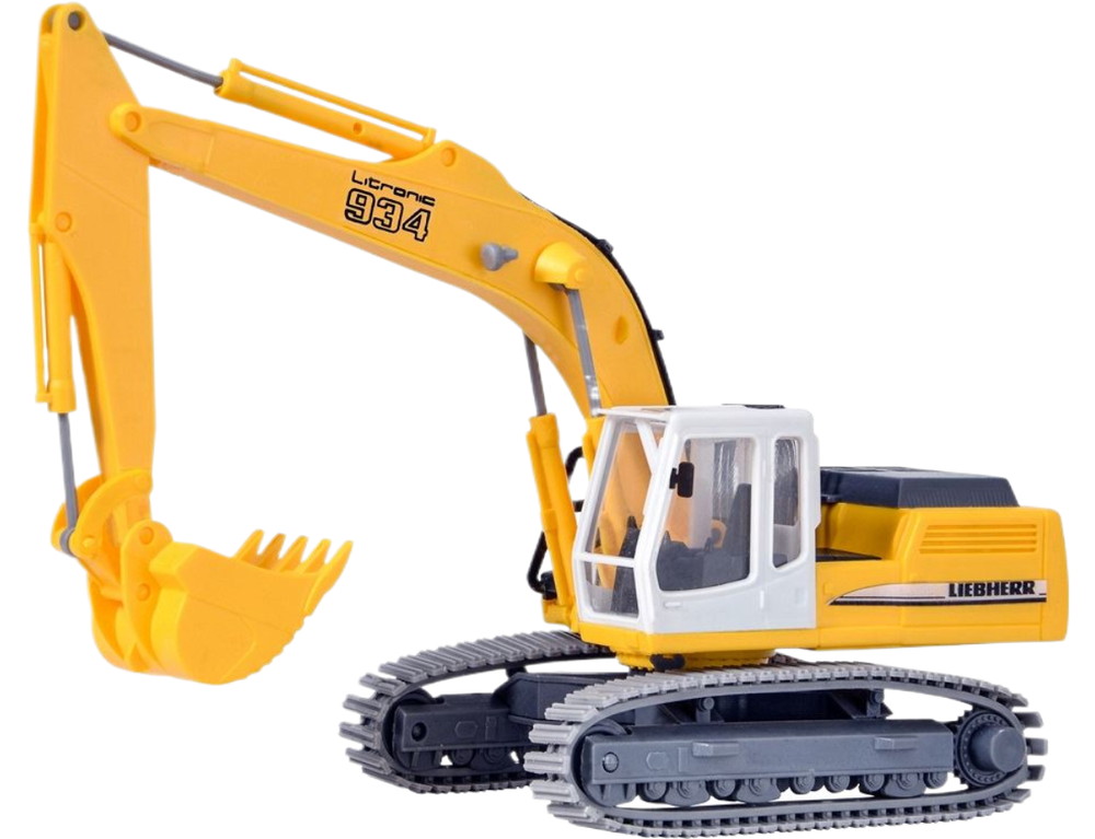 Liebherr R934 Litronic 油圧ショベル / Kibri 1/87 建設機械模型 工事車両
