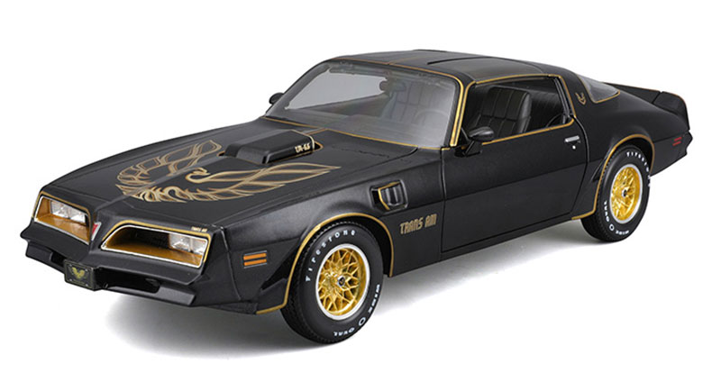 Pontiacポンティアック ファイヤーバード Trans Am 1978 ブラック 模型 / MAISTO 1/18 ミニカー 模型